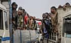 M23 rebels push south from Goma as DRC leader calls for military recruits