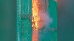 Video shows speed fire spreads in Hong Kong tower block