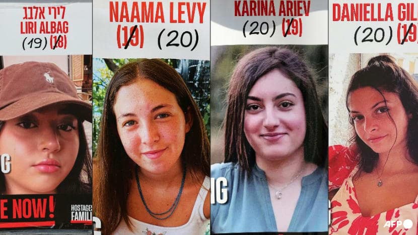 Hamas names four Israeli female soldier hostages to be freed in second swap