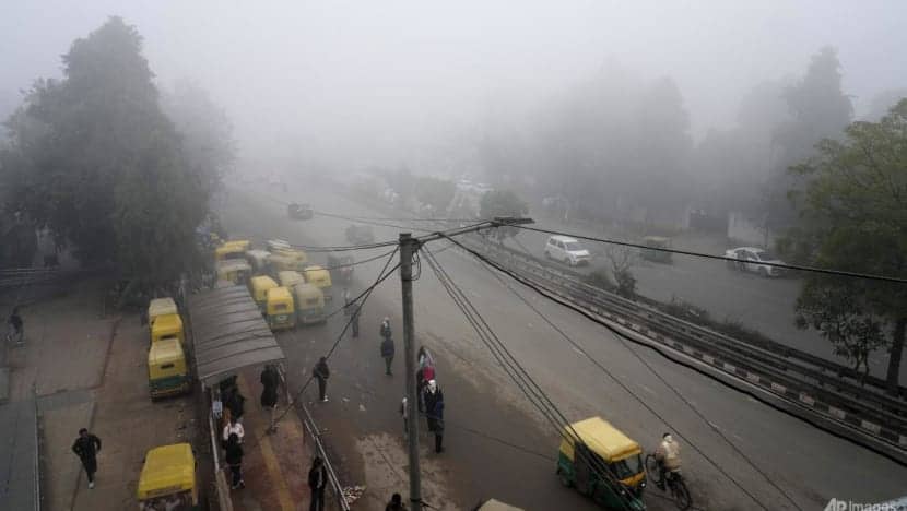 Dense fog over Indian capital delays flights, trains