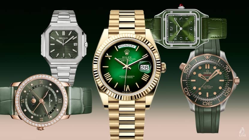 10 watches with green dials from Rolex, Patek Philippe, Cartier and more to sport in 2025