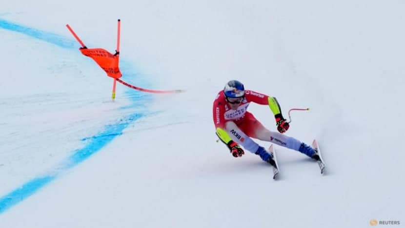 Alpine skiing-Switzerland’s Odermatt triumphs in Copper Mountain Super-G